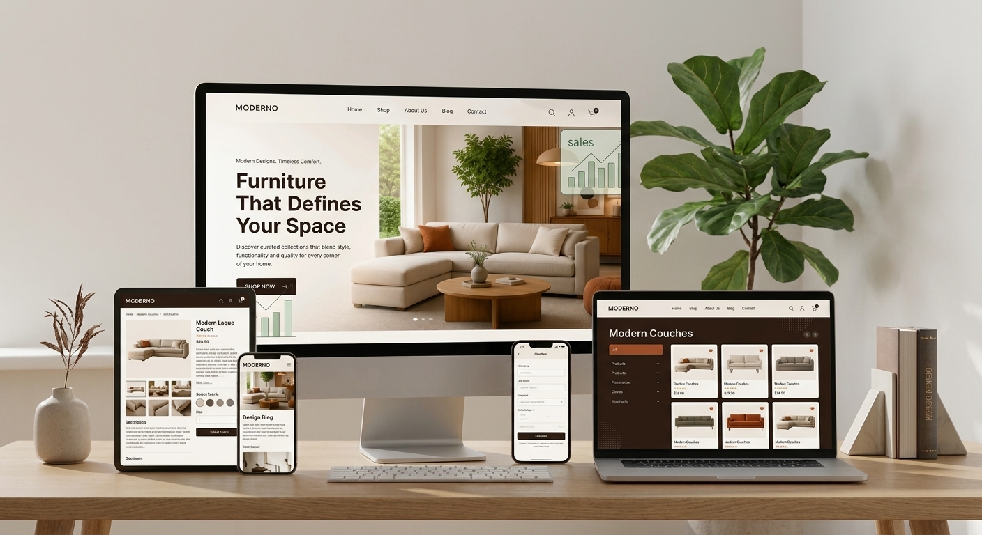 E-commerce Web Design