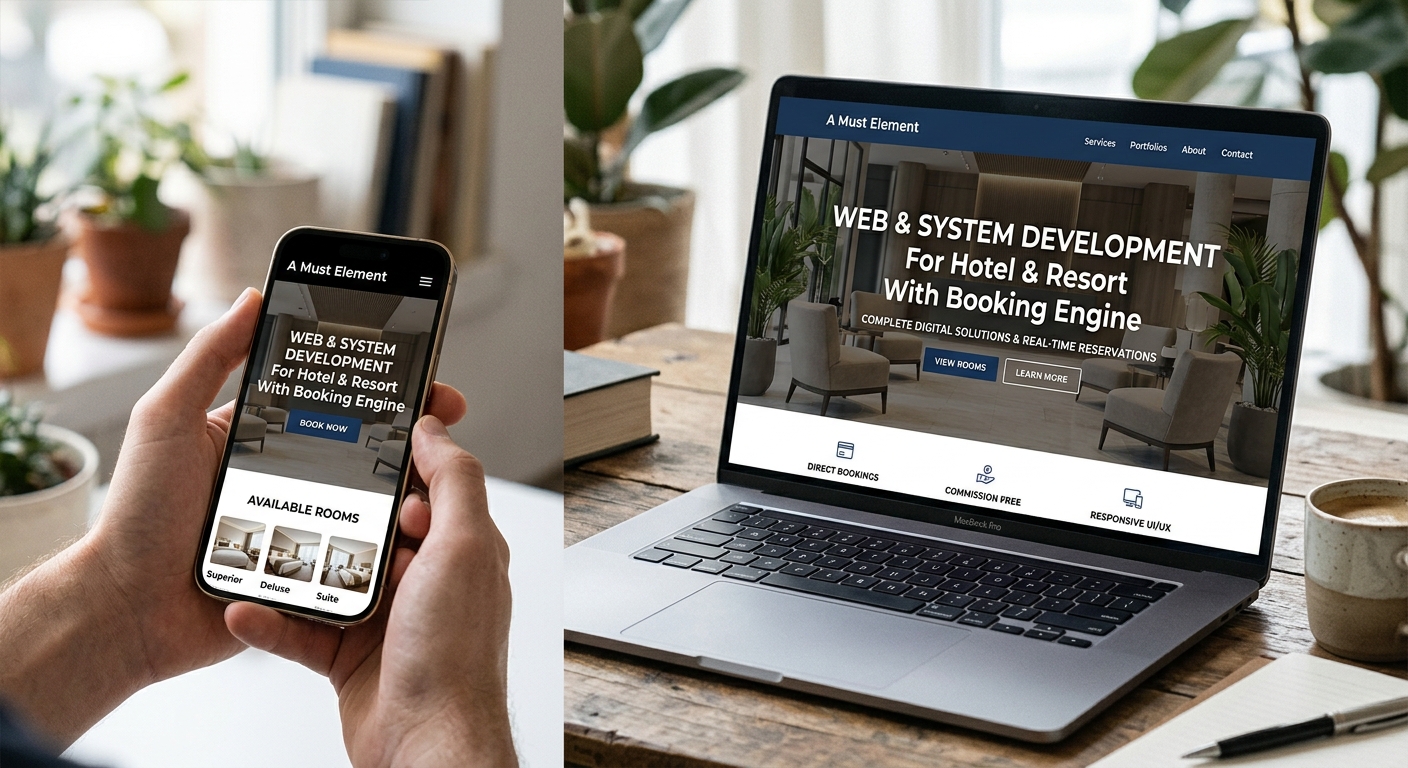 Hotel Website with Booking System